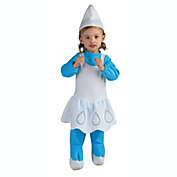 The Costume Center Blue and White Smurfette Infant Halloween Costume - One Size