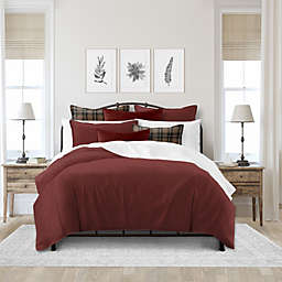 6ix Tailors Fine Linens Basic Linen Beaujolais Comforter Set