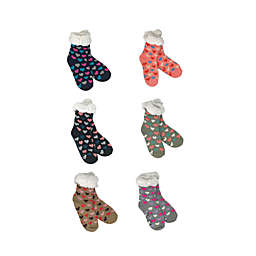 Sherpa Socks - Hearts - 6 color options