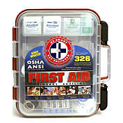 Infinity Merch First Aid Kit with Hard Case - 326 Pieces