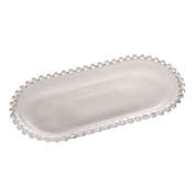 Wolff Pearl Collection Crystal Oval Serving Platter 24x12x2cm