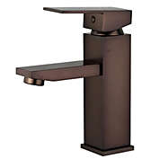 Bellaterra Home Granada Single Handle Bathroom Vanity Faucet in Oil Rubbed Bronze