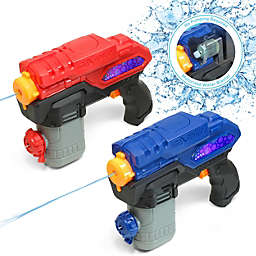 ArmoGear Electric Water Gun   2 Pack Battery Operated Super Water Pistol Soaker 20 Ft