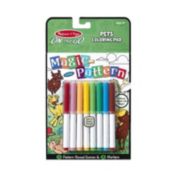 Melissa And Doug On The Go Pets Coloring Pad With Markers Set