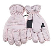Kitcheniva 23cm Kids Winter Knit Men Women Waterproof Skiing Gloves, Pink