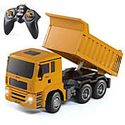 Top Race Remote Control Cement Truck Toy Rc Cement Truck Gift Toys For 8,9,10,11 Years