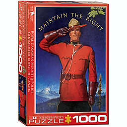 Eurographics  - 1000 pc Puzzle (Rcmp Maintain The Right)