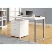 Monarch Specialties Inc COMPUTER DESK - 48"L / WHITE LEFT OR RIGHT FACING