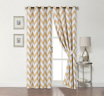 Chevron Curtains Bed Bath Beyond, Pink And Gold Chevron Curtains