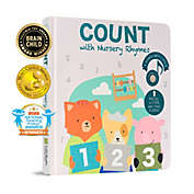 Count with Nursery Rhymes Sound Book for Babies and Toddlers. Interactive Sound Book for Toddlers 1-3 with Counting and Numbers Songs. Award Winner Toy