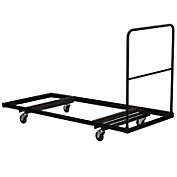 Emma + Oliver 30x72 Folding Table Dolly Storage - Party Event Rental Furniture
