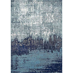 nuLOOM Alayna Abstract Area Rug, 12' x 18', Blue