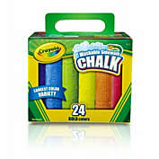 Crayola Washable Sidewalk Chalk In Assorted Colors, 24 Count Multicolored