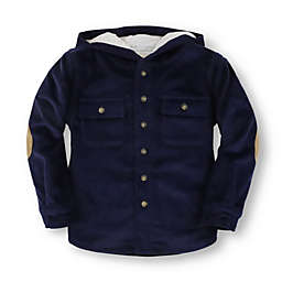 Hope & Henry Boys' Hooded Button Down Shirt Jacket, Infant, 18-24 Months