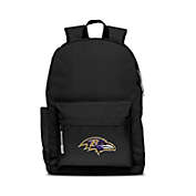 Mojo Licensing LLC Baltimore Ravens Lightweight 17" Campus Laptop Backpack - Ideal for the Gym, Work, Hiking, Travel, School, Weekends, and Commuting