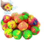 2" Colourful Water Bomb Splash Balls - Water Absorbent Ball - Kids Pool Toys - Pack of 12