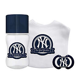 Baby Fanatic Officially Licensed 3 Piece Unisex Gift Set - MLB New York Yankees