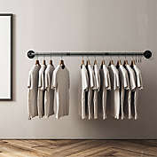 Kitcheniva Heavy Duty Hanging Clothes Rack Wall Mounted