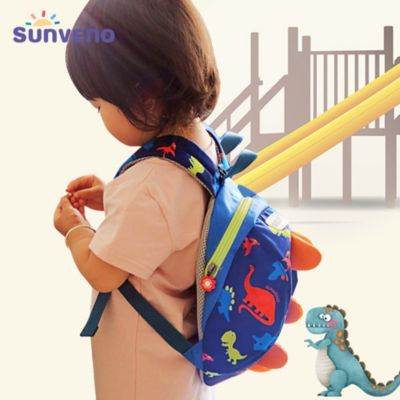 Sunveno Harness Leash Toddler backpack Dinosaur Kids Backpack