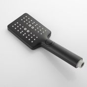 Infinity Merch Handheld Shower with 26-Inch Slide Bar and 59-Inch Hose in  Black
