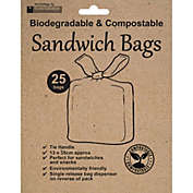 Planit Biodegradable Sandwich Plastic Bags (Pack Of 25)