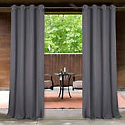 Infinity Merch Outdoor Waterproof Curtain Blackout Thermal Insulated Panels Grey 52*108 in 1 Panel