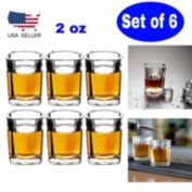 Infinity Merch 2 oz Shot Glasses Set 6