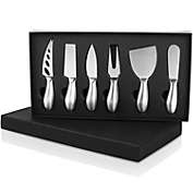 Stock Preferred Cheese Knife Set Of 6 Silver