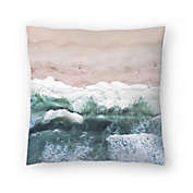 Pink Beach Decor by Tanya Shumkina 16 x 16 Throw Pillow - Americanflat