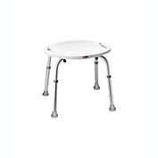 Carex Adjustable Bath and Shower Seat  Shower Stool - Aluminum Bath Seat - Shower Chair with Handle, 300lb Weight Capacity