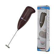 Department Store 1pc Stainless Steel Handheld Electric Blender; Egg Whisk; Coffee Milk Frother (Coffee)