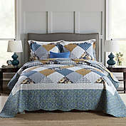 Stock Preferred 3-Piece Queen Quilted Coverlets Bedding Set with 2 Pillowcases