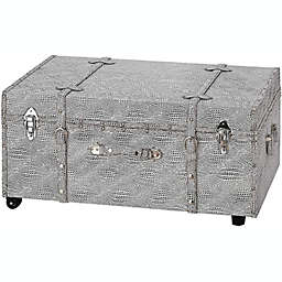 DormCo Texture® Brand Trunk - Black and White Candy