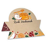 Big Dot of Happiness Rosh Hashanah - New Year Party Tent Buffet Card - Table Setting Name Place Cards - Set of 24