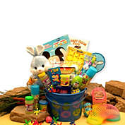 GBDS Little Bunny Blue Easter Fun Pail - Easter Basket for child