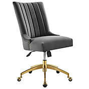 Modway Empower Channel Tufted Performance Velvet Office Chair