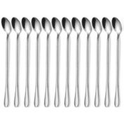 Kitcheniva 12-Pieces 9Inch Long Handle Coffee Spoons Iced Teaspoons