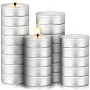 Zulay Kitchen Simple Craft Tea Lights Candles - Unscented Pack