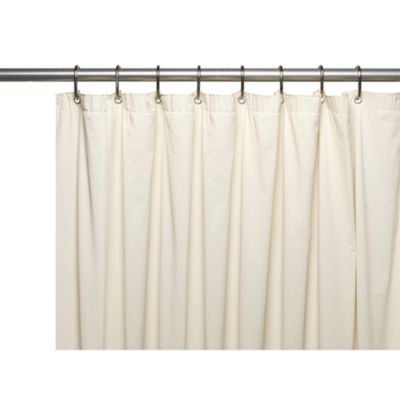 Extra Long Shower Curtain Liner Bed, 96 Long Fabric Shower Curtain Liner