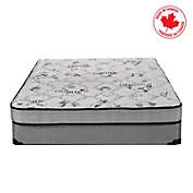 ViscoLogic   Econo Plus - Made in Canada -  6&quot; Foam Mattress With Top Comfort Layer (Queen)