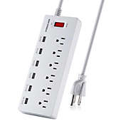 Kitcheniva 6FT 6 Outlet Power Strip Surge Protector