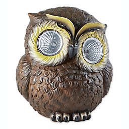 Accent Plus Decorative Solar Owl Figurine