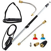 Outsunny 18&#39; 4000 PSI Electric High Pressure Washer Wand Extension Pole