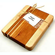 International Wholesale Gifts & Collectibles Edge grain Cherry & Maple Chopping Block