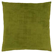 Monarch Specialties I 9244 Pillow - 18&quot; X 18&quot; / Lime Green Brushed Velvet / 1pc