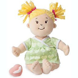 Manhattan Toy Baby 15" Stella Blonde Soft First Baby Doll for Ages 1 Year+