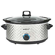 Brentwood Select 7 Quart Slow Cooker in Silver