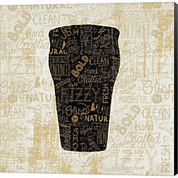 Great Art Now Cheers for Beer Pint by Cleonique Hilsaca 12-Inch x 12-Inch Canvas Wall Art