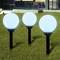 Home Life Boutique Outdoor Path Garden Solar Lamp Solar Ball Light LED 7.9