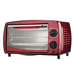 Brentwood 9-Liter (4 Slice) Toaster Oven Broiler (Red)